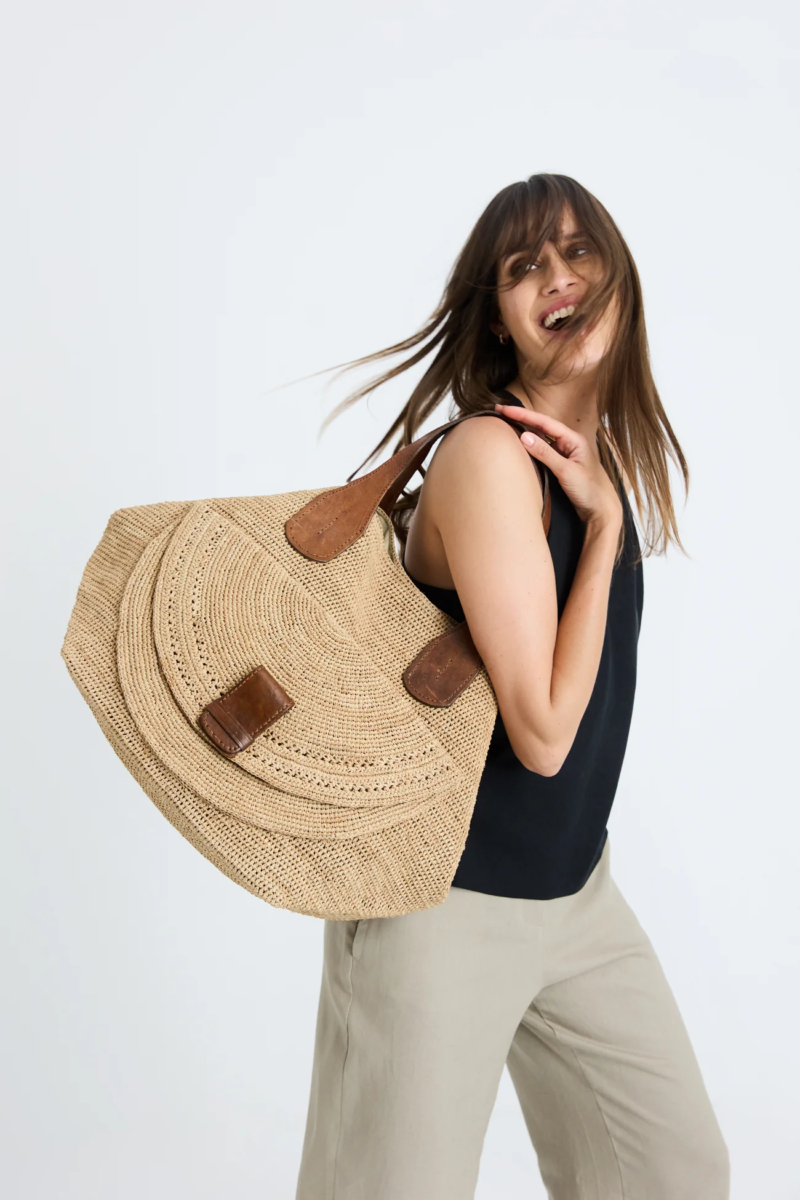 Ibeliv Raffia Tasche Shopper Laza Ii Tea 2