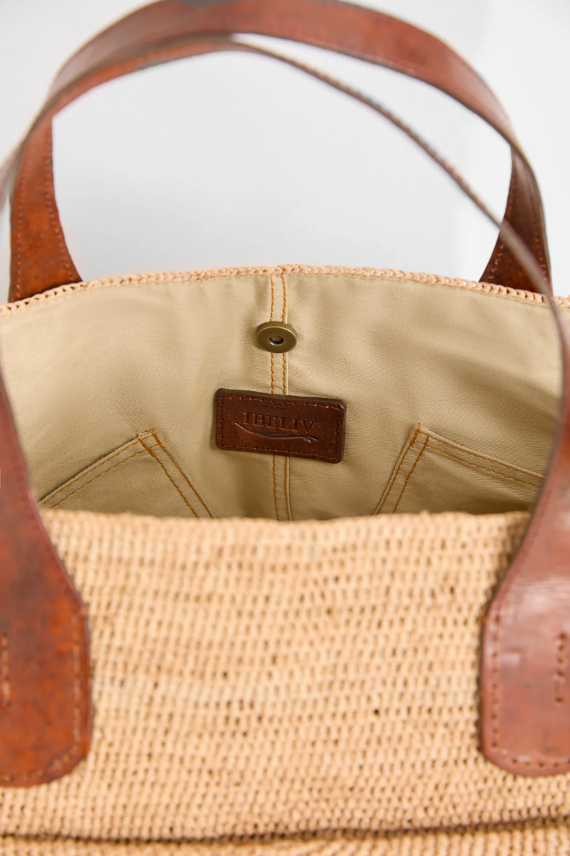 Ibeliv Raffia Tasche Shopper Laza Ii Tea 5