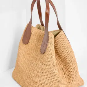 Ibeliv Raphia Tasche Shopper Tokyo Ii Tea 2606 21 Ibeliv Tokyo2 0017