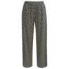 Milano Italy Hose Pants 'black Print'