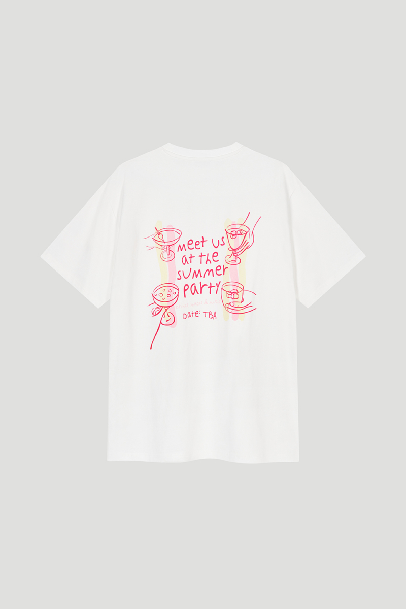 Oh April Neue Kollektion T Shirt Summer Party Pearl Genial Conceptstore3