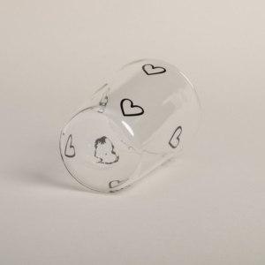 Genial Conceptstore Eulenschnitt Trinkglass Deckel 00003