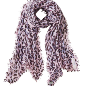Pur Schoen Schal Leo Rose Cocolate Schal