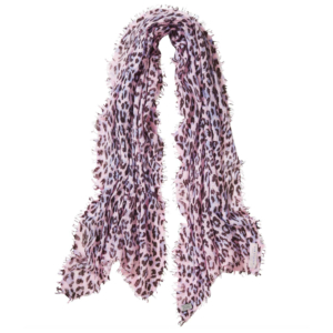 Pur Schoen Schal Leo Rose Cocolate Schal 85x195