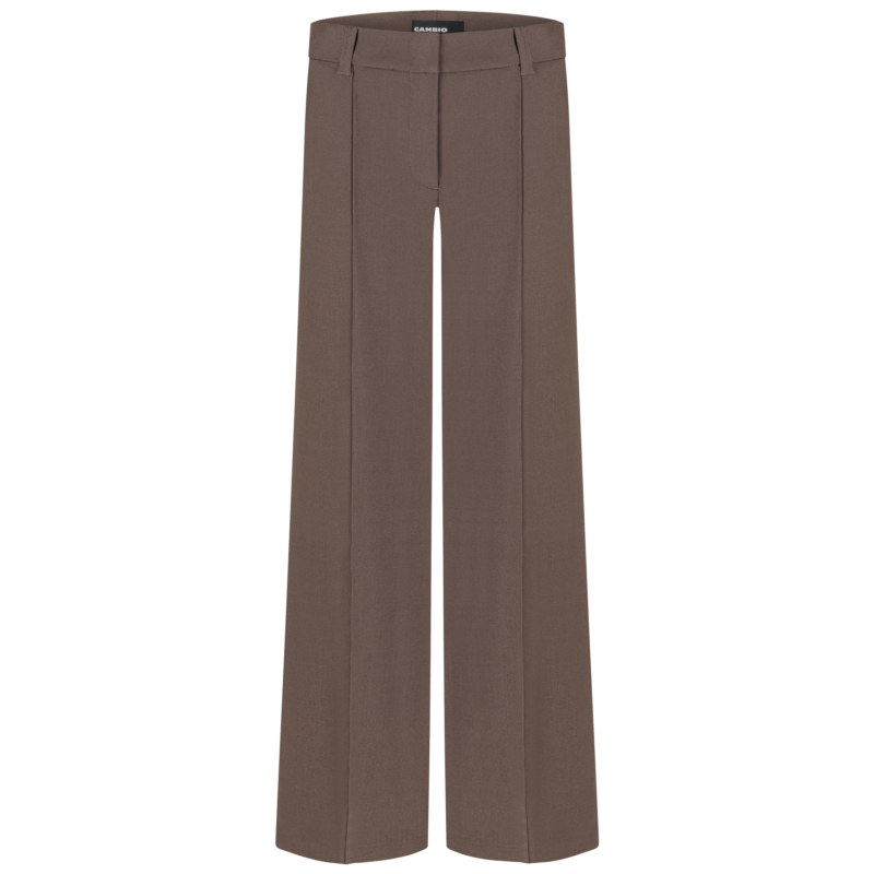 Cambio Hose 'amelie' Wide Leg Chocolate Hazel Cambio 53 766 6316 0246 00
