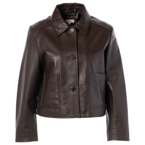 Jc Sophie Lederjacke 'dark Brown' J1604 226 Darkbrown 7679