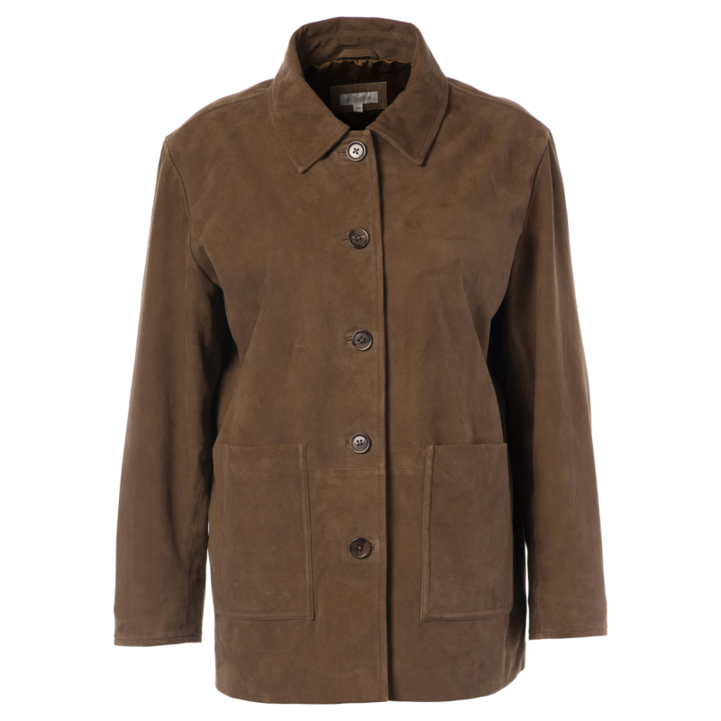 Jc Sophie Lederjacke Hemd 'dark Cognac' J1602 746 Darkcognac 7677