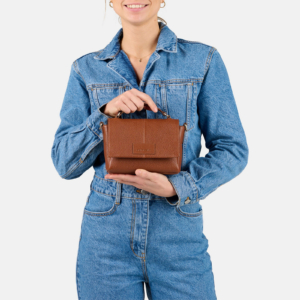 Genial Conceptstore Burkely Citybag Small Chestnut Skylar 1000837.85.23 1
