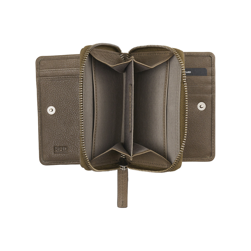 Genial Conceptstore Burkely Portemonnaie Skylar Taupe 1000347.85.25 3
