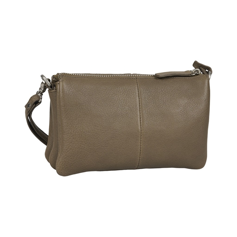 Genial Conceptstore Burkely Triple Pocket Zip Skylar Taupe 1000343.85.25 4