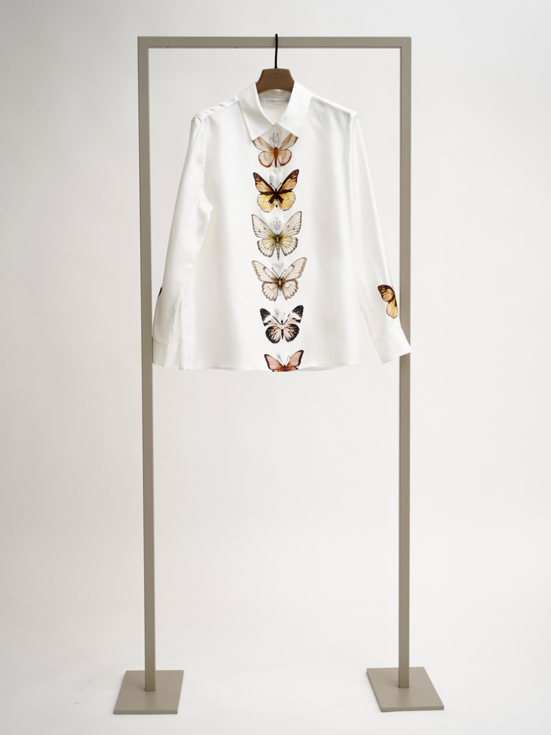 Genial Conceptstore.de Shop Herzens Angelegenheit Seidenbluse Butterfly 25253 6190 Sun Rust Multi