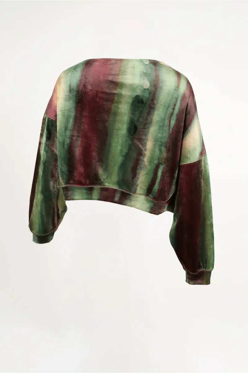 Velvet Crop Sweatshirt Marti 5604141