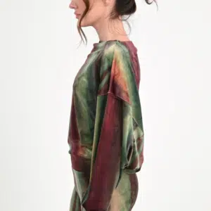 Velvet Crop Sweatshirt Marti 8895223