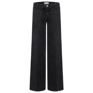 Cambio Jeans 'tess' Wide Leg Black Used Cambio 53 5014 9250 0096 15