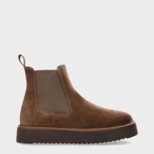 Copenhagen Studios Chelsea Boots Cph258 Suede Chocolate