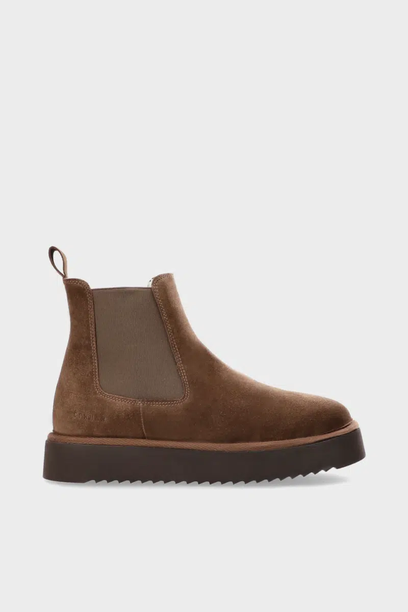 Copenhagen Studios Chelsea Boots Cph258 Suede Chocolate