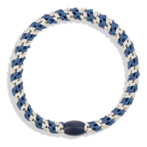 Kknekki Haargummi Slim 'indigo Ivory' Blau Beige