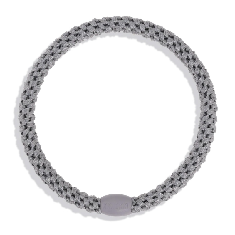Kknekki Haargummi Slim Mid Grey Hellgrau