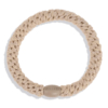 Kknekki Haargummi Wheat Glitter Beige