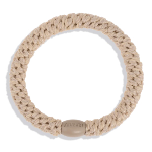 Kknekki Haargummi Wheat Glitter Beige