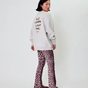 Genial Conceptstore Oh April Oversized Sweater Magic Grey Melange1