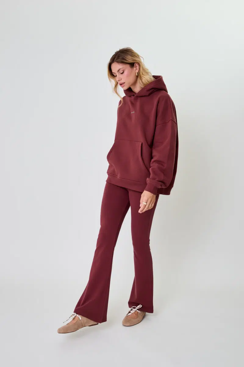 Genial Conceptstore Oh April Tia Bootcut Legging Cherrywood1