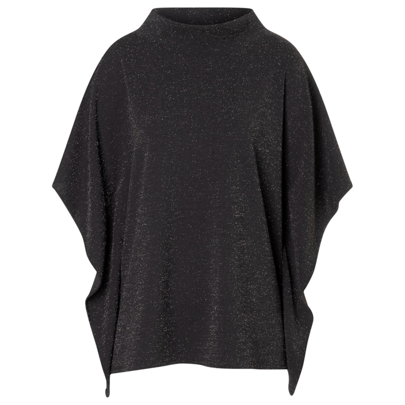 Ana Alcazar Top Oversized 'glitzer Schwarz' Ana Alcazar 081697 3776 (1)