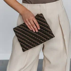 Espresso X Coco Clutch 2