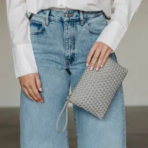 Silver Seashell Clutch 1