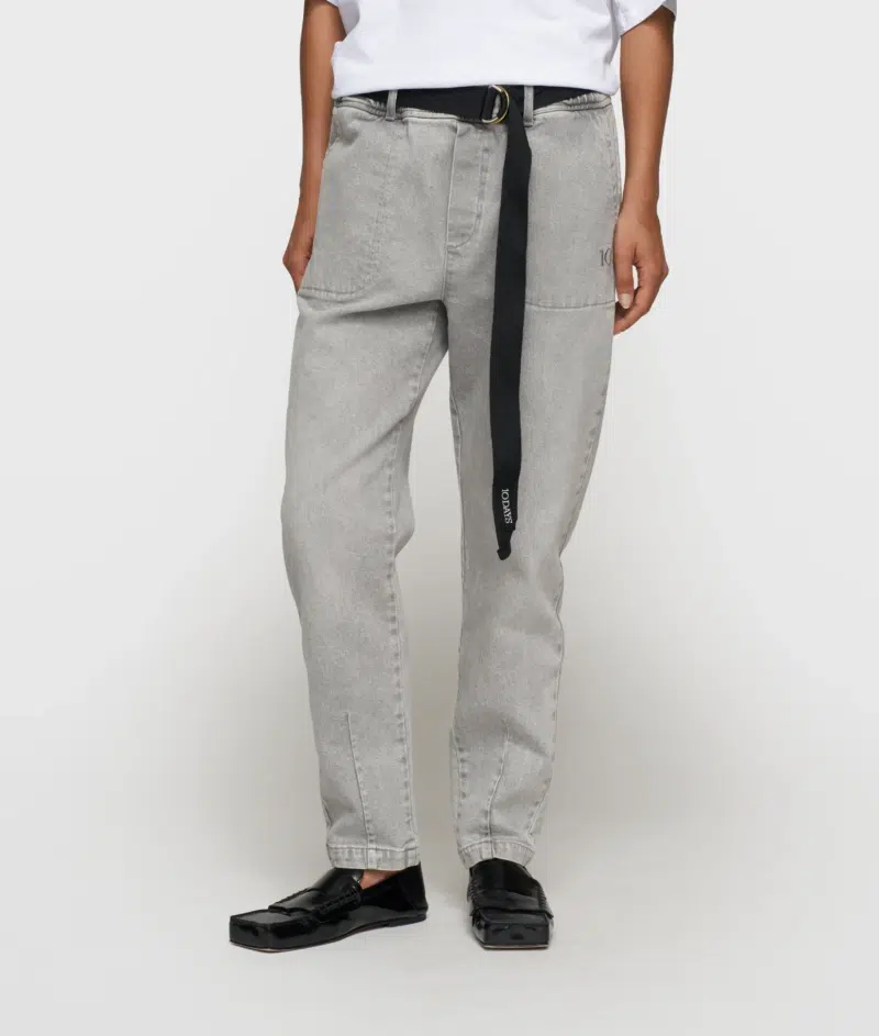 Genial Conceptstore 10days Belted Pants Denim 20 064 5204 2