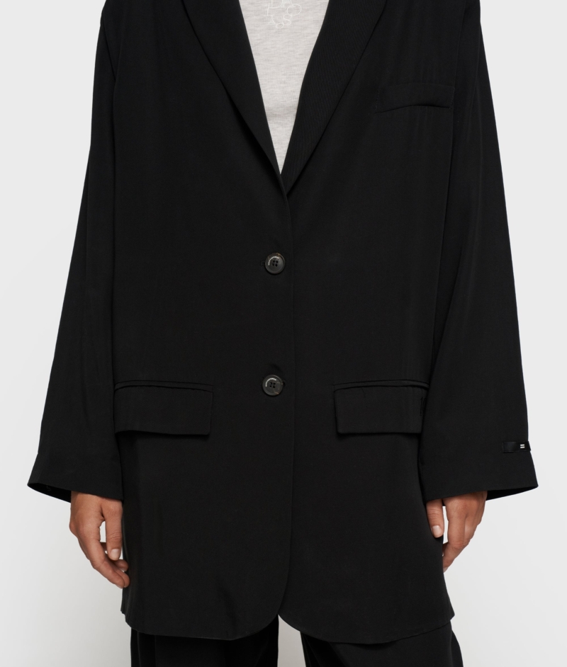 Genial Conceptstore 10days Flowy Blazer Lyocell 20 504 5204 Black36