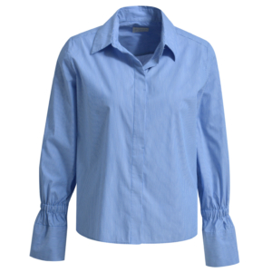 Milano Italy Bluse Streifen Blau Weiß 