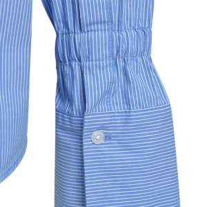 Milano Italy Bluse Streifen Blau Weiß Milano Italy Bluse Streifen Blau Weiß 3
