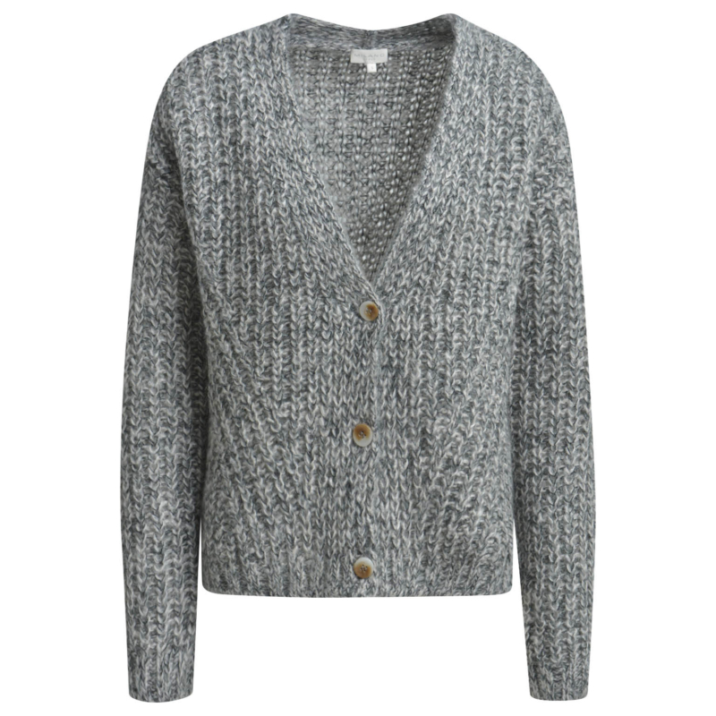 Milano Italy Cardigan Strickjacke Anthrazit