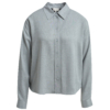Milano Italy Hemdbluse Grey Melange 