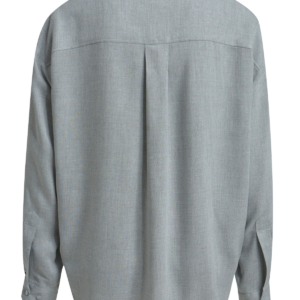 Milano Italy Hemdbluse Grey Melange 2