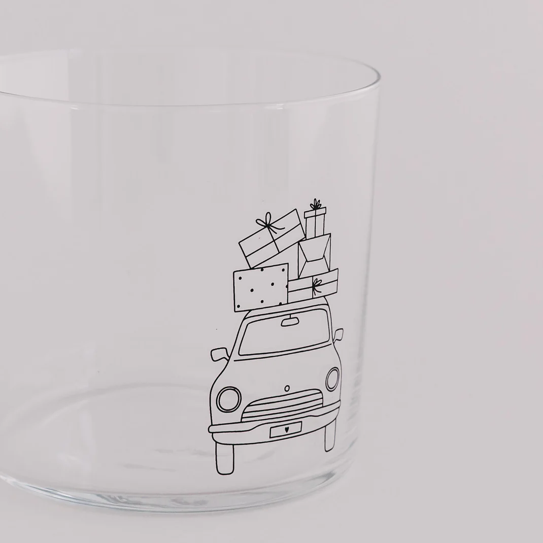 Gl 228 Trinkglas Weihnachtsauto Photocredits Eulenschnitt 3