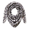 Pur Schoen Kaschmir Dreieckstuch “leo Black Grey”