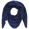 Pur Schoen Kaschmir Dreieckstuch Adria Navy Blue
