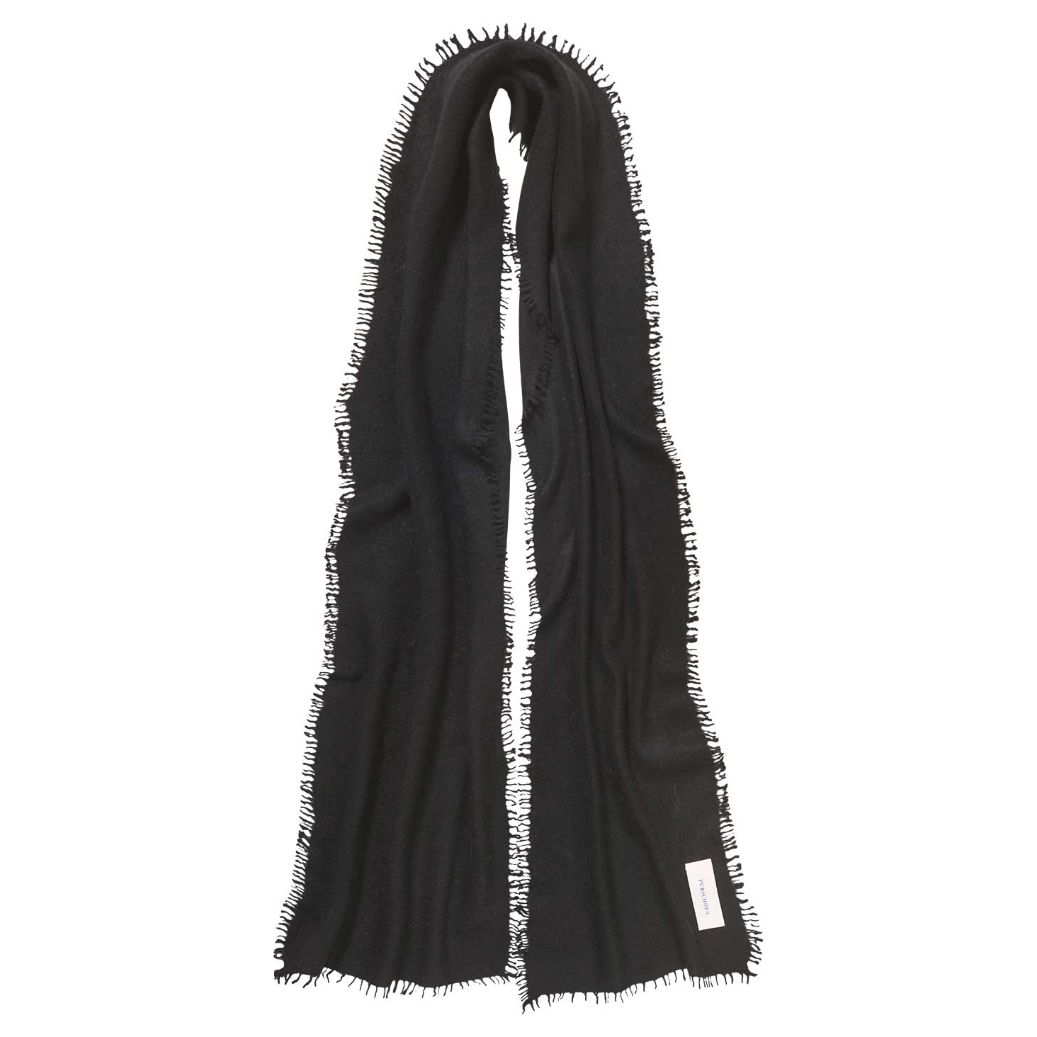 Pur Schoen Kaschmirschal Slim 'black'