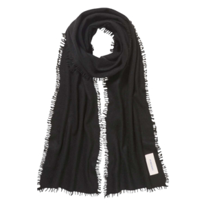 Pur Schoen Kaschmirschal Slim Black 2