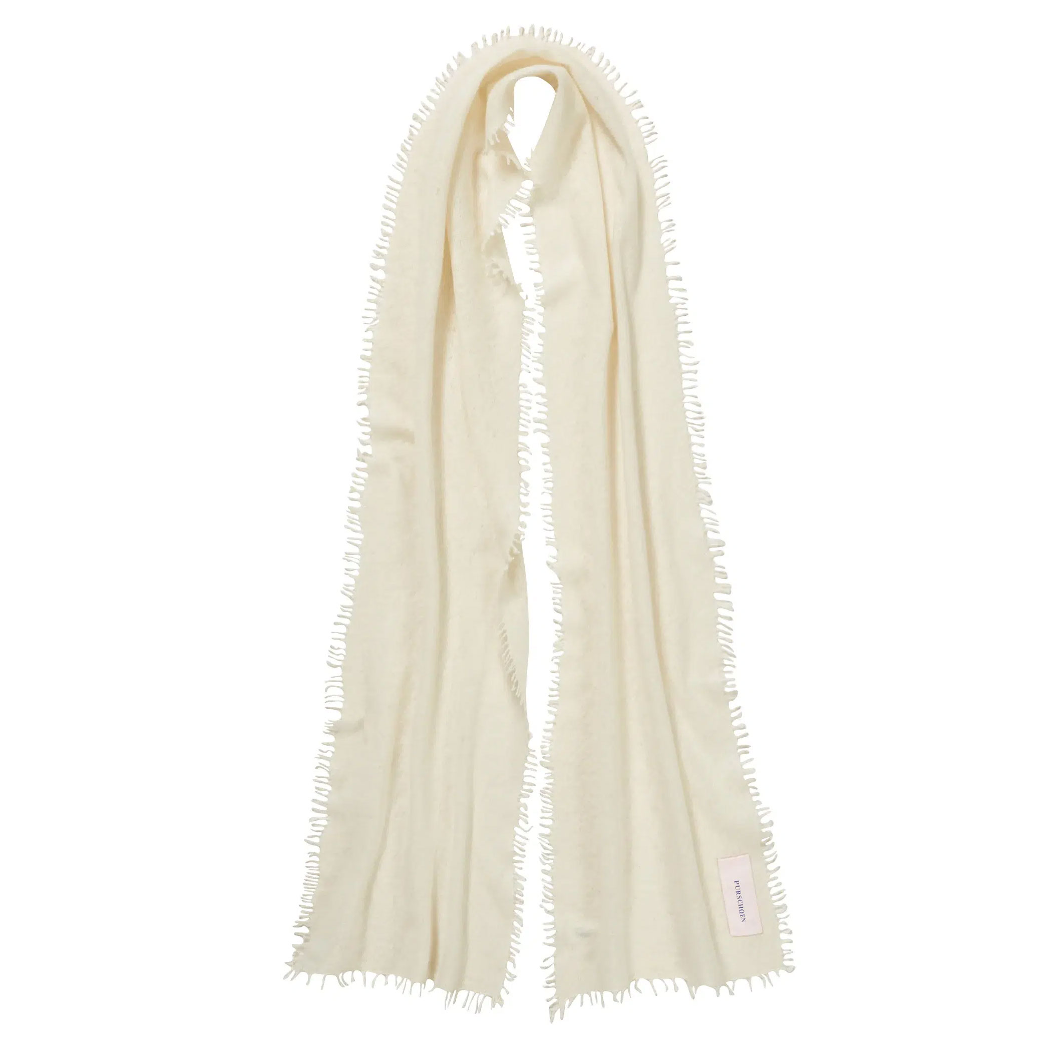 Pur Schoen Kaschmirschal Slim “natural” Ps 9980 11