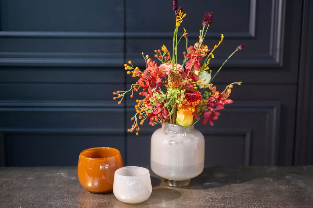 Dutz Vase 'lampion' Beige 1