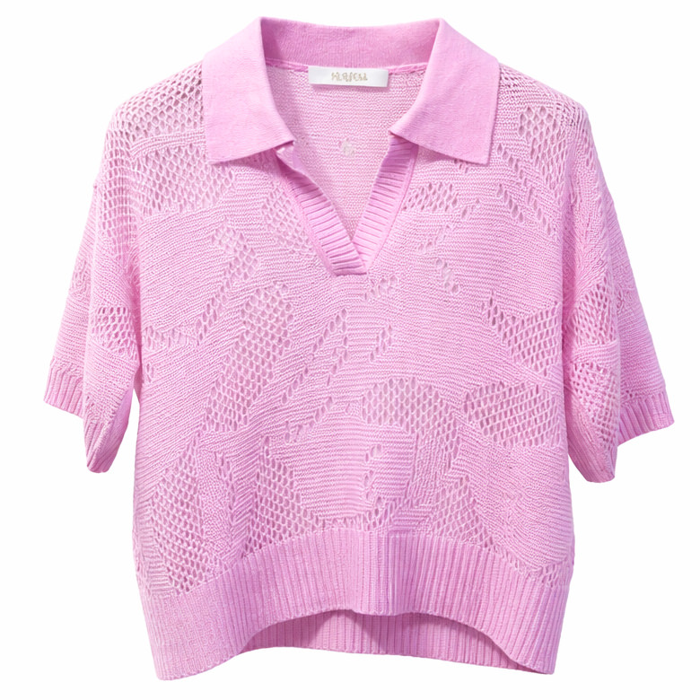 Herzen´s Loecher Pullover “candy”