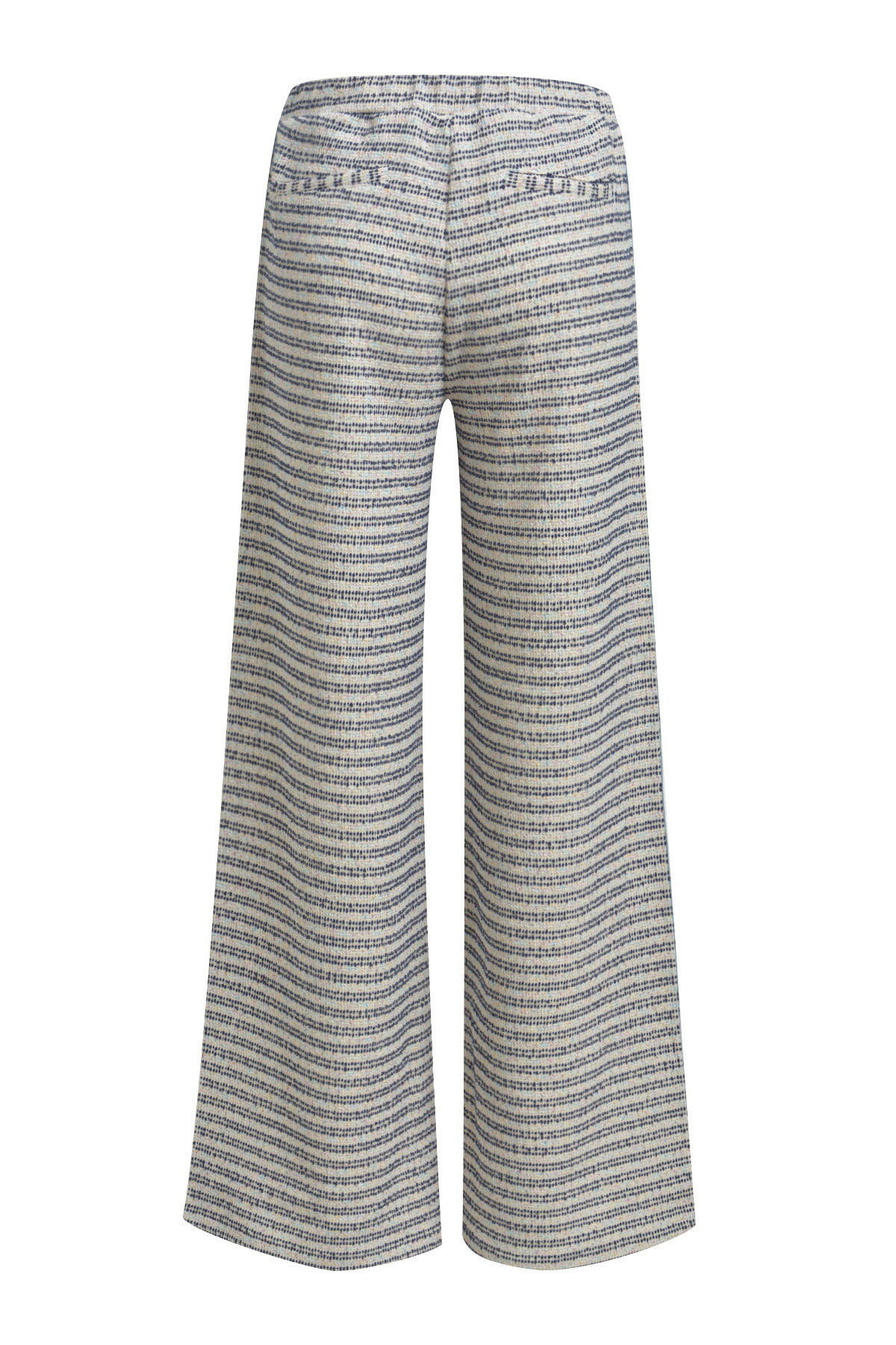 Milano Italy Hose Strick 'offwhite Blau' 61 5599 2343 1104 Image3