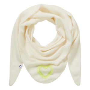Pur Schoen Kaschmir Dreieckstuch Heart Natural