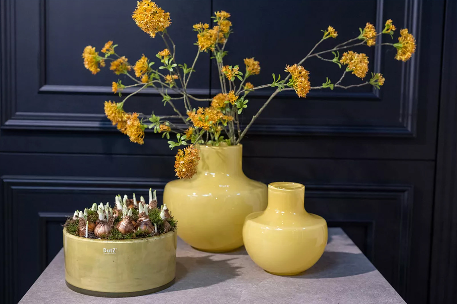 Dutz Vasen Gelb