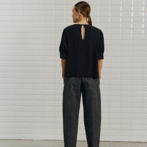 Genial Conceptstore With Black Wbljenny Ls Blouse Black00004