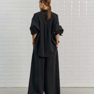 Genial Conceptstore With Black Wblmarleen Ls Oversized Shirt Black00003