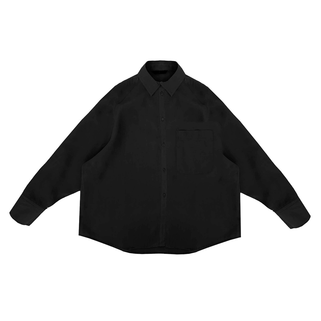 Genial Conceptstore With Black Wblmarleen Ls Oversized Shirt Black00005